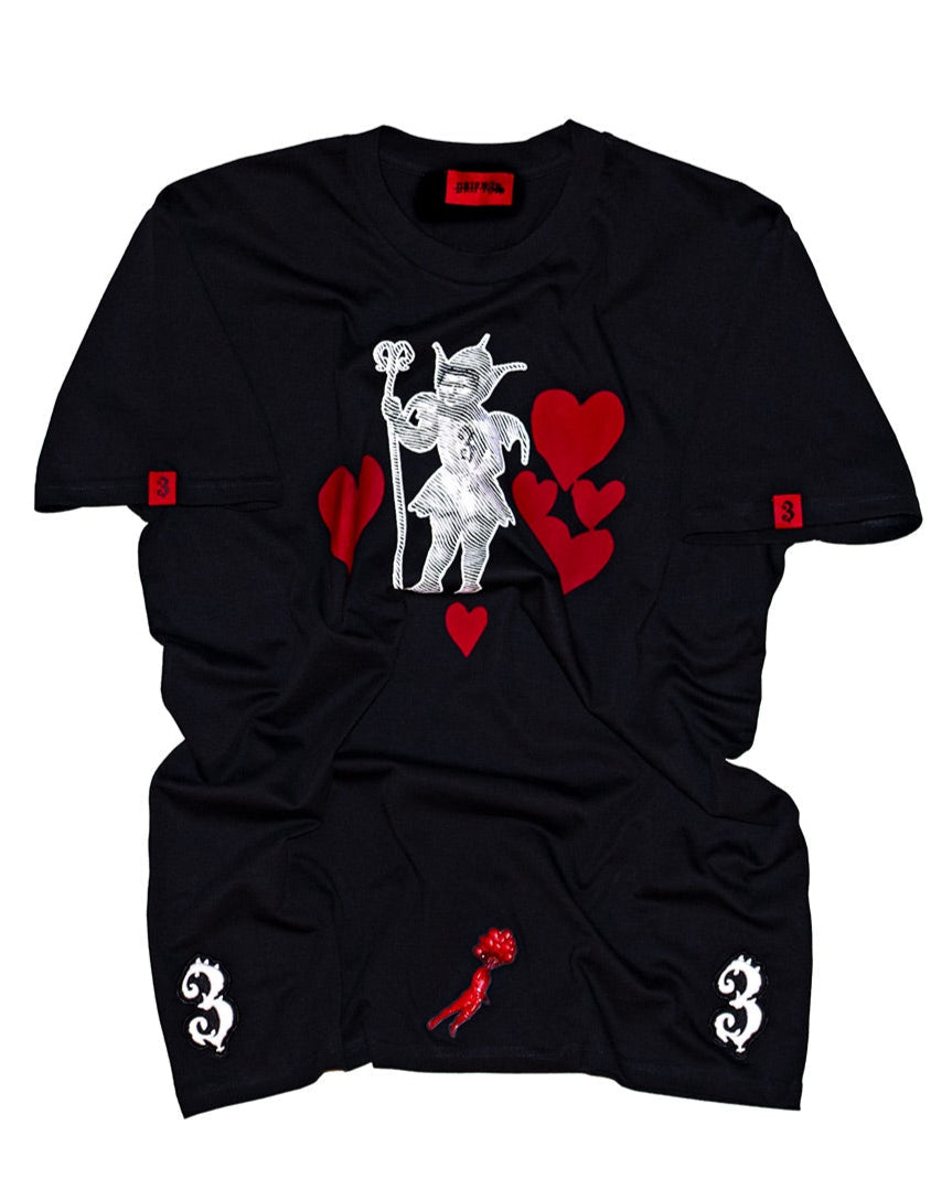 3LITTLEDEVIL - BLACK SHIRT